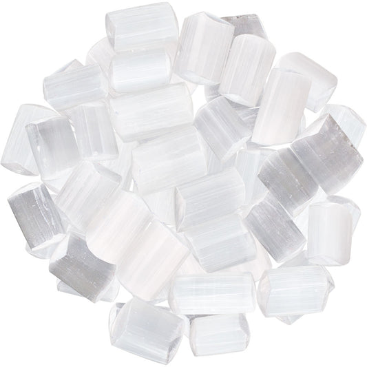 White Selenite Tumbled Stone