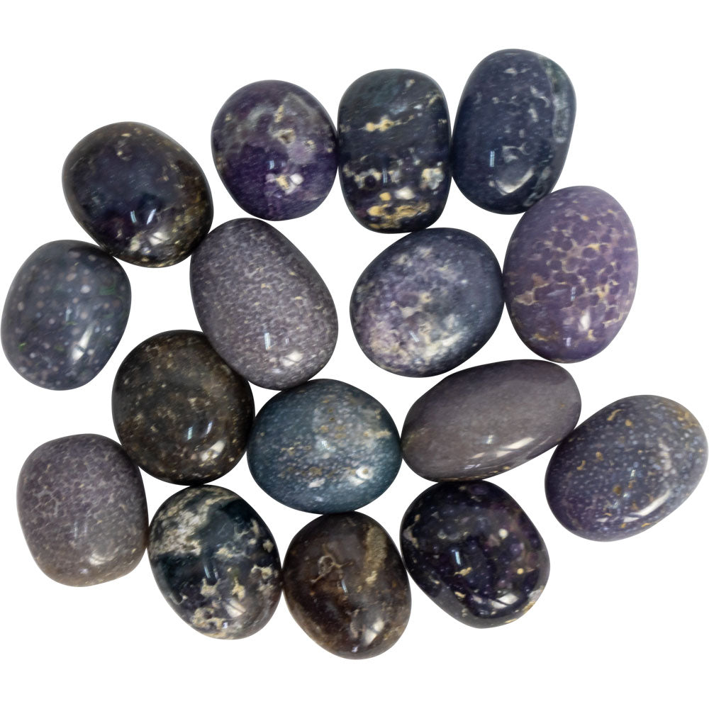 Grape Agate Tumbled Stone
