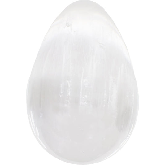 Gemstone Carving 45mm White Selenite Egg