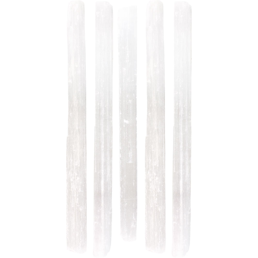 Selenite Rough Small Stick 7inch