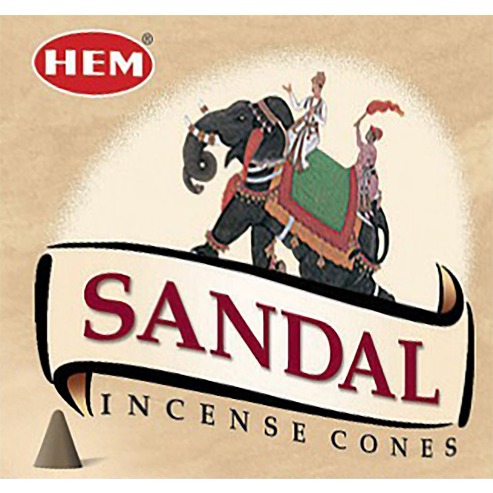 Hem Incense Cones 10 cones Sandal