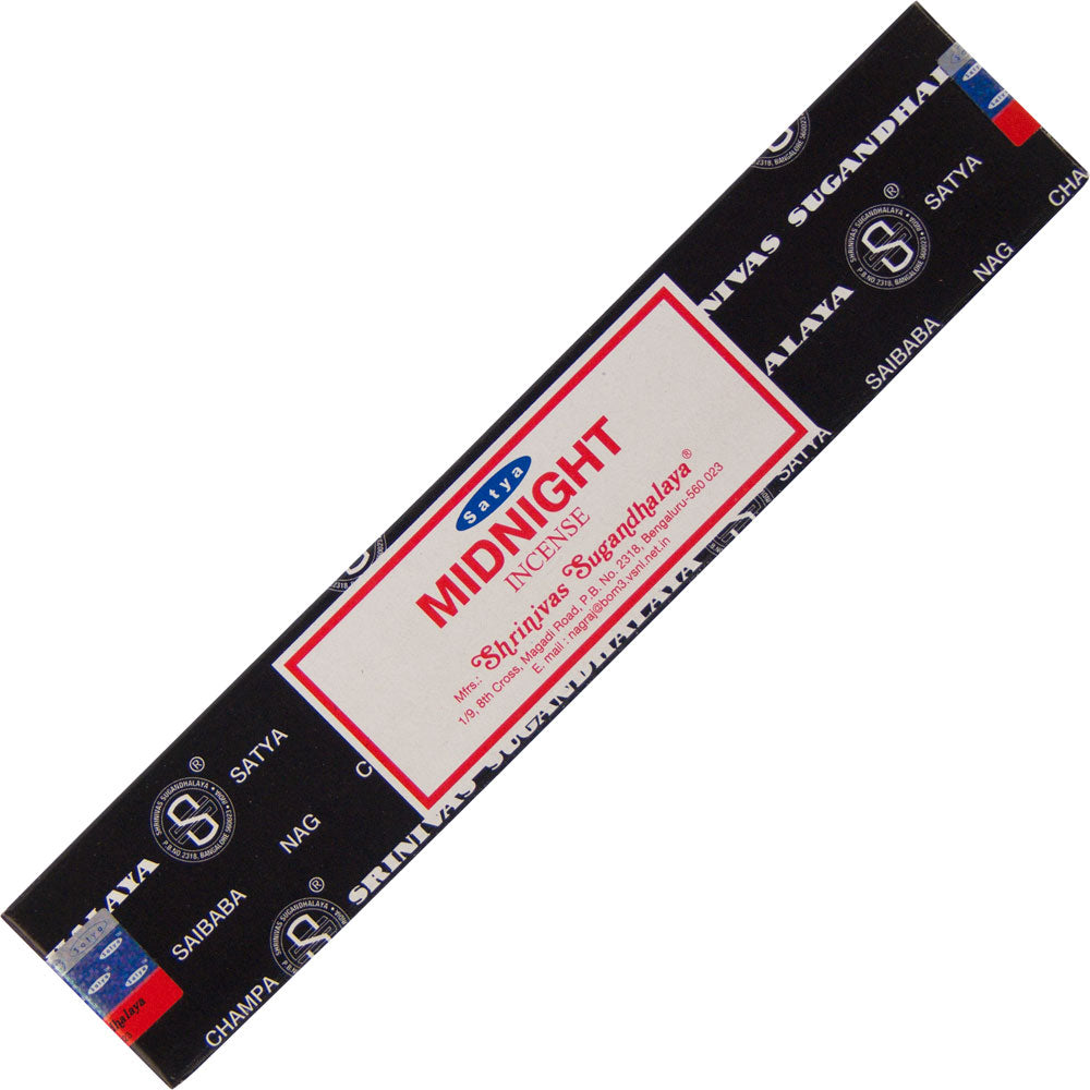 Satya Colored Nag Champa Incense 15 gr Midnight