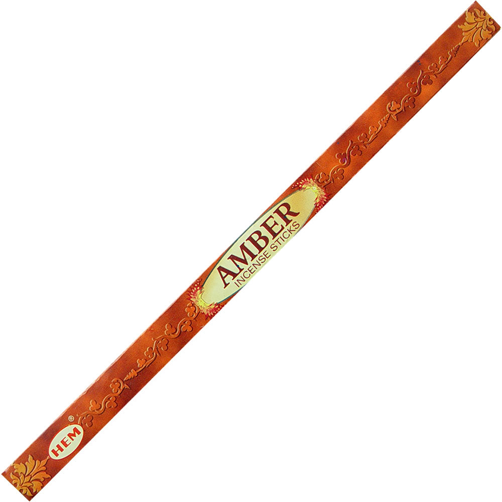 Hem Square Pack Incense 8 gr Amber