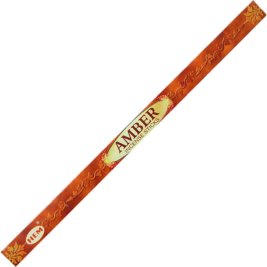 Hem Square Pack Incense 8 gr Amber