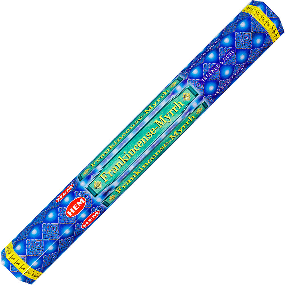 Hem Hexagonal Pack Incense 20 gr Frankincense & Myrrh