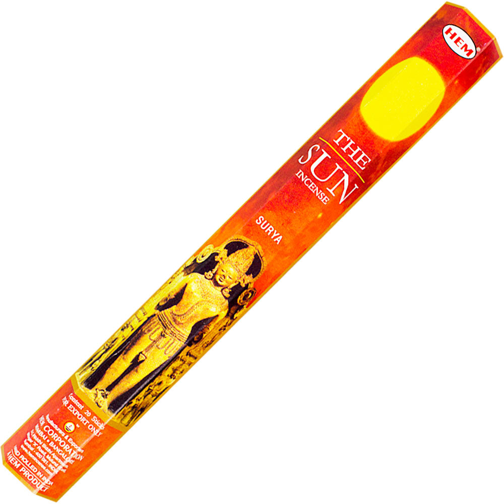 Hem Hexagonal Pack Incense 20 gr Sun