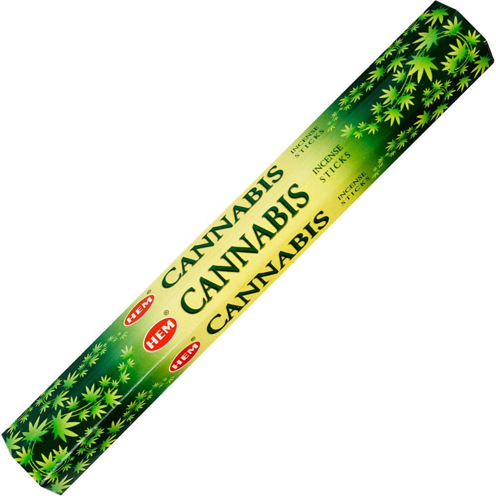 Hem Hexagonal Pack Incense 20 gr Cannabis