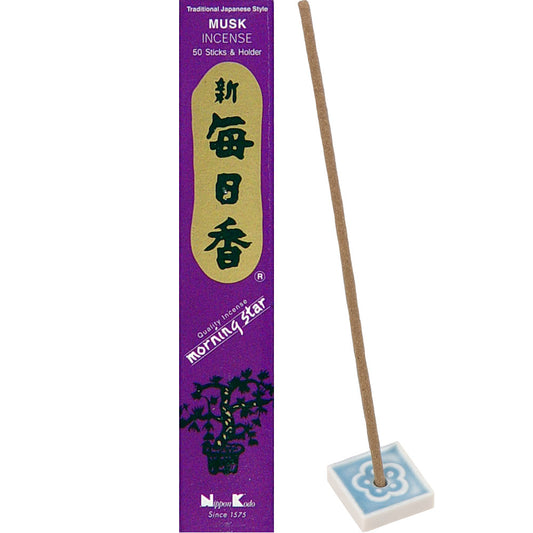Morning Star Incense 50 sticks Musk