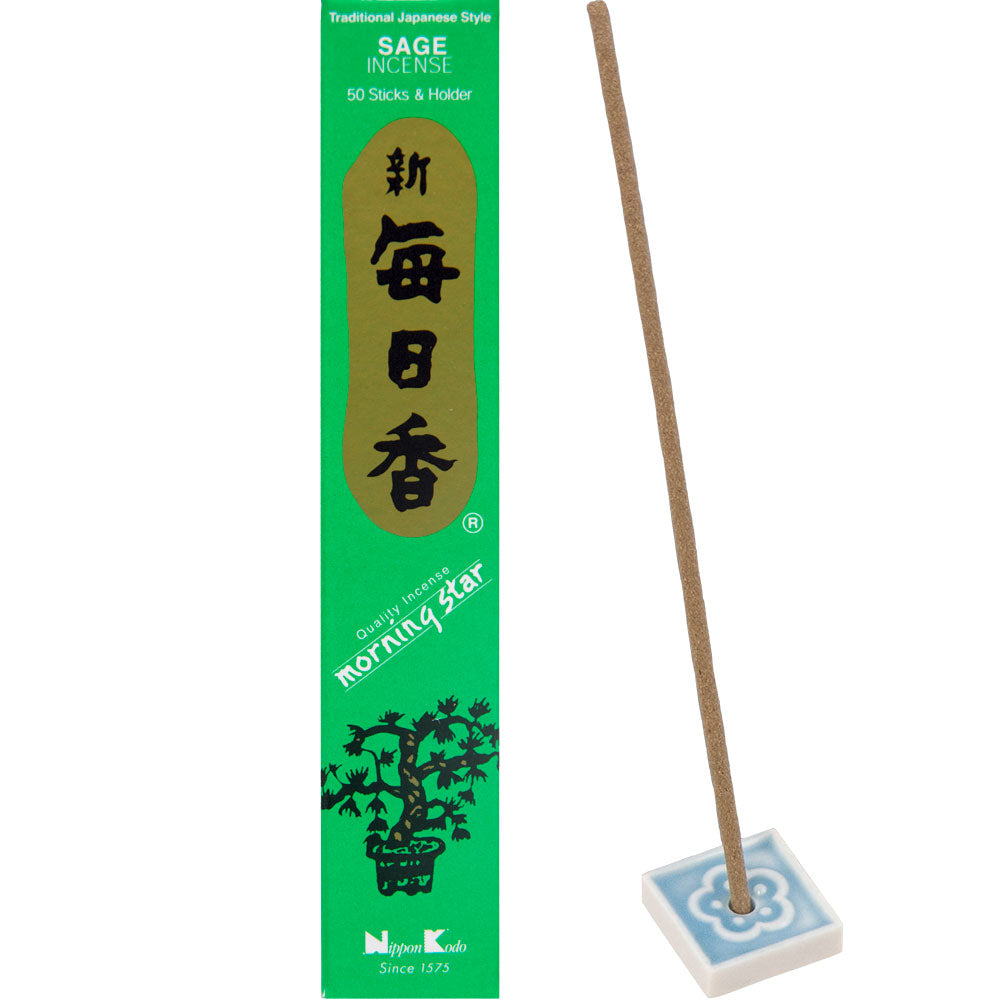 Morning Star Incense 50 sticks Sage