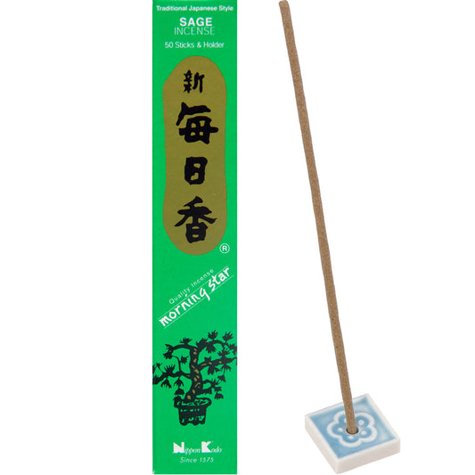 Morning Star Incense 50 sticks Sage