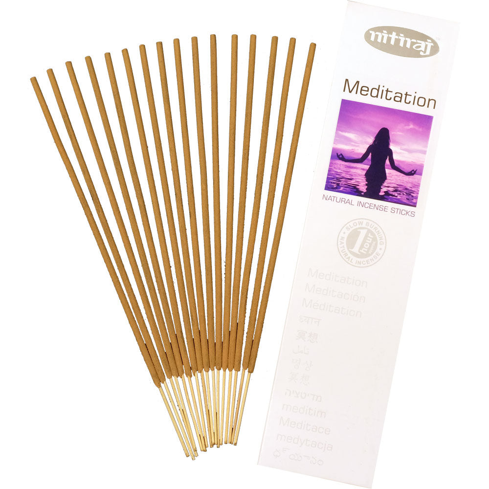 Nitiraj Incense 25 gr - Meditation