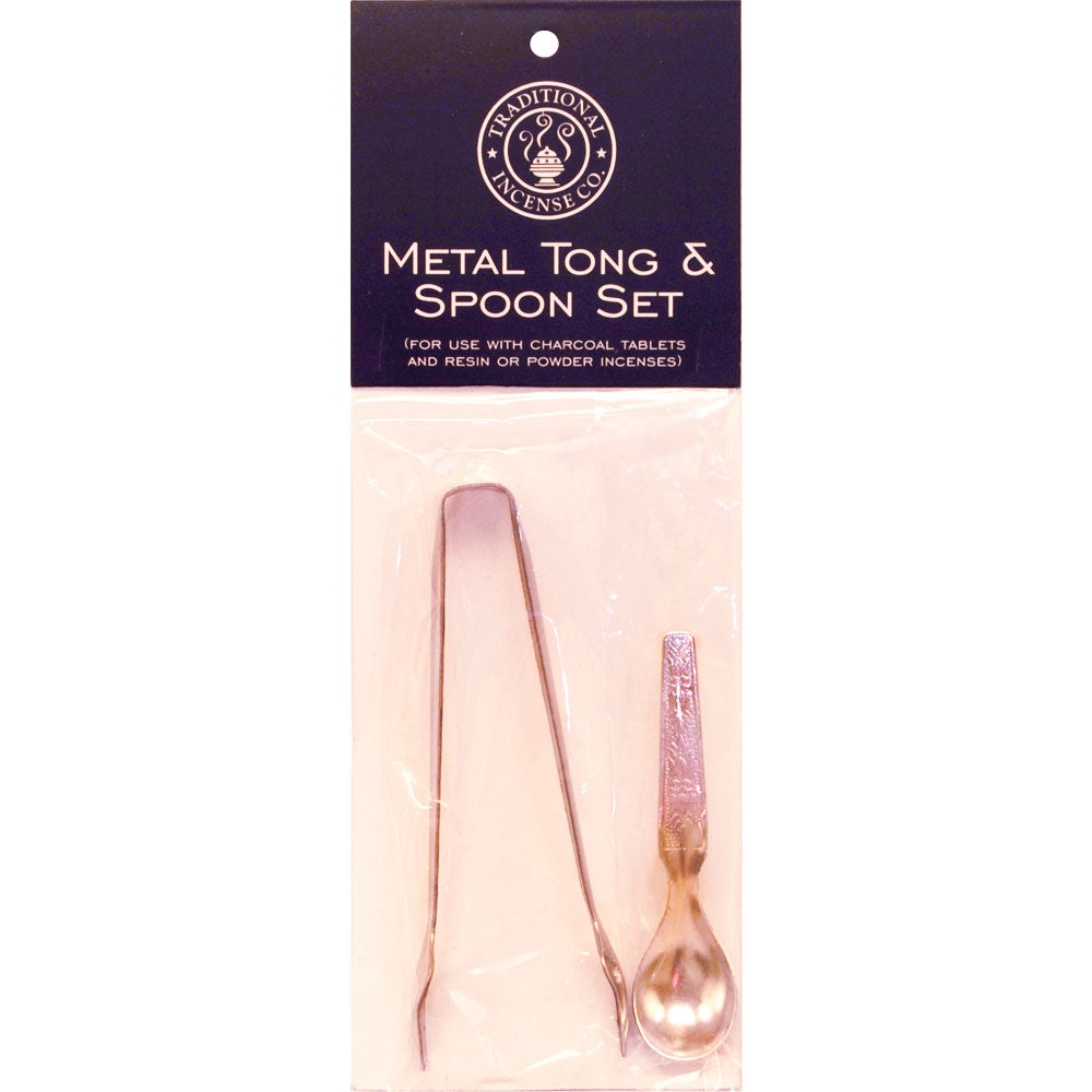 Resin and Powder Tong & Spoon Set