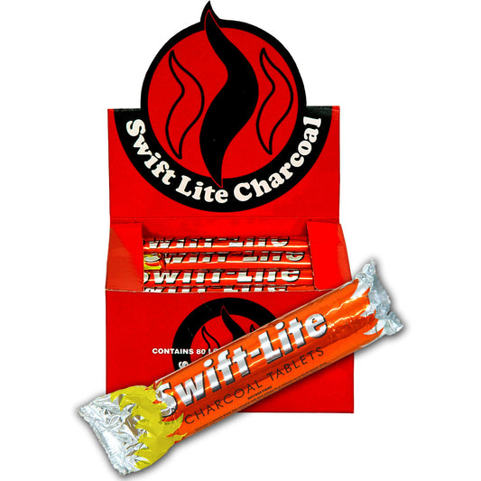 Charcoal Briquettes 33 mm Swift Lite