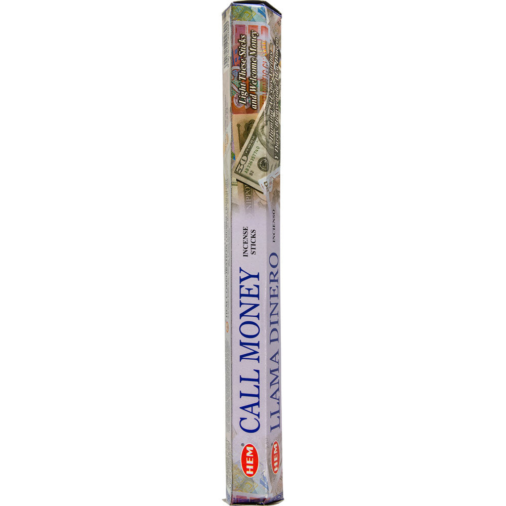 Hem Hexagonal Pack Incense 20 gr Call Money