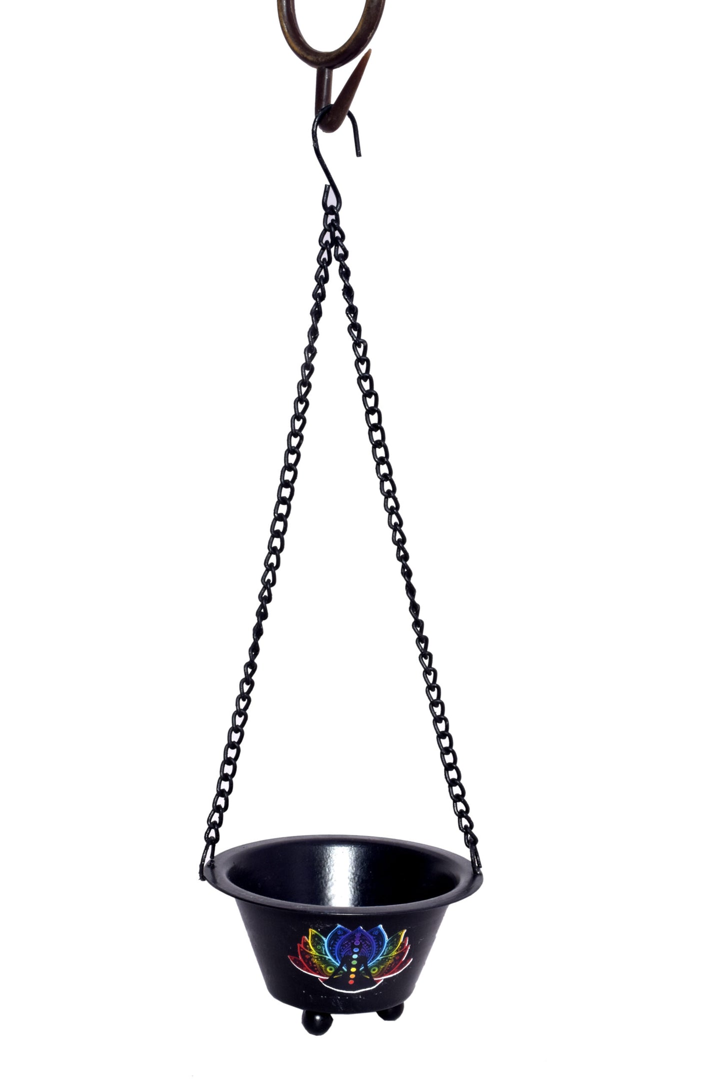 3.25" 7 Chakras Hanging Burner Bowl