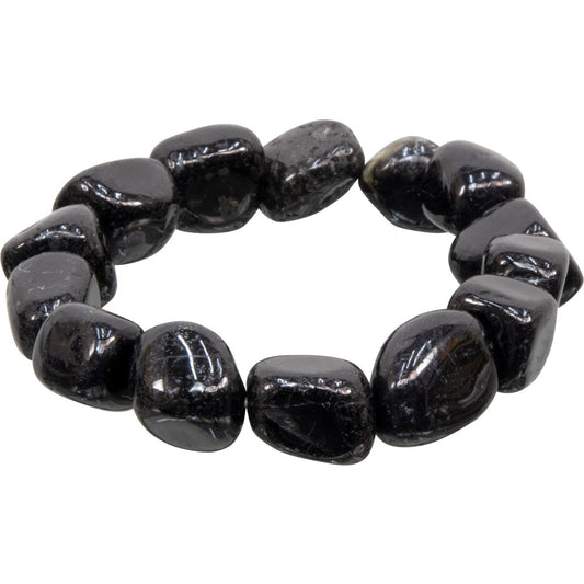 Tumbled Stones Bracelet Black Tourmaline