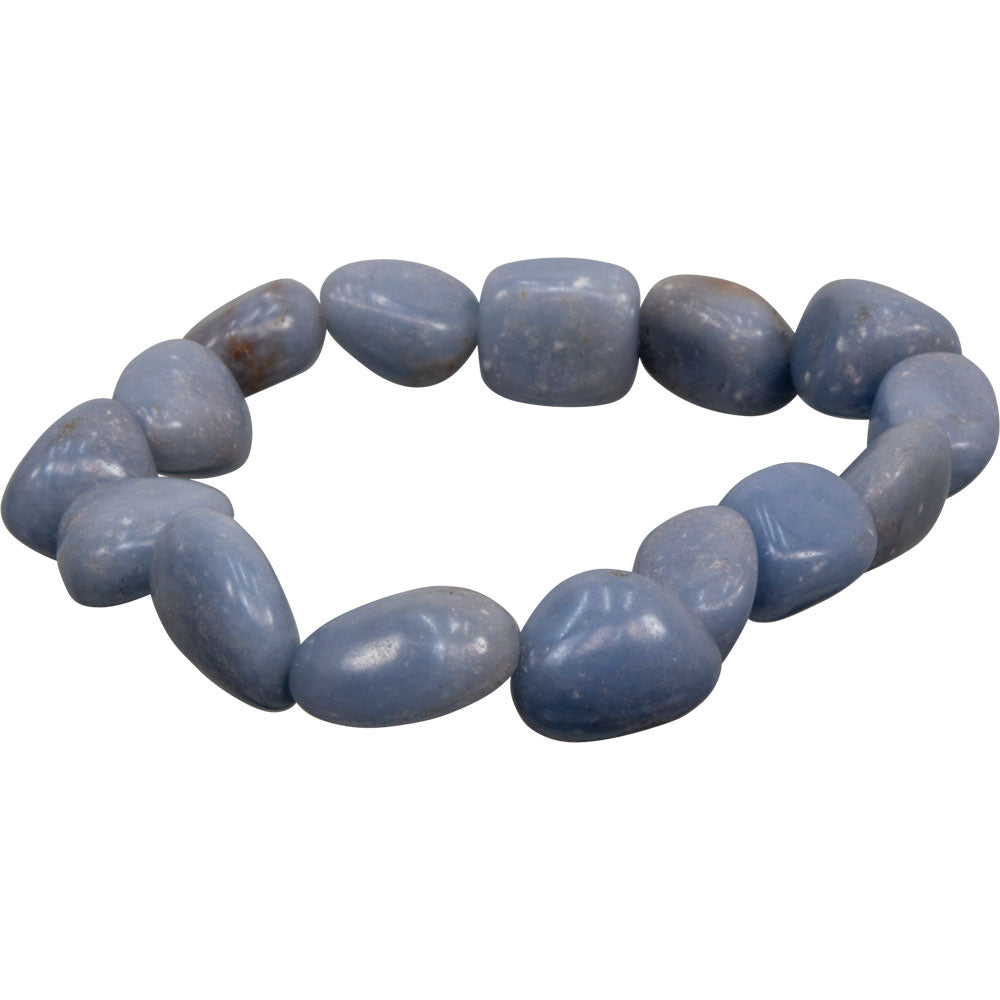 Tumbled Stones Bracelet Angelite