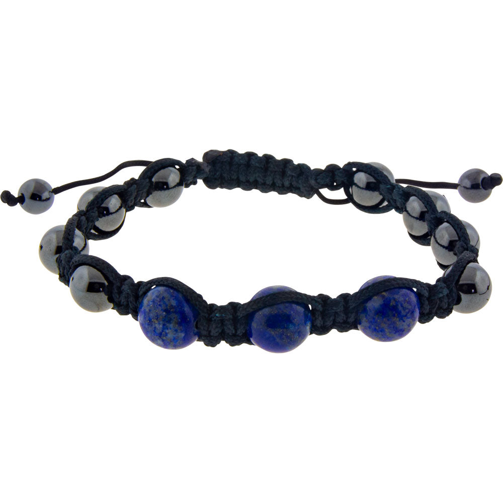 Magnetic Hematite Bracelet - Lapis