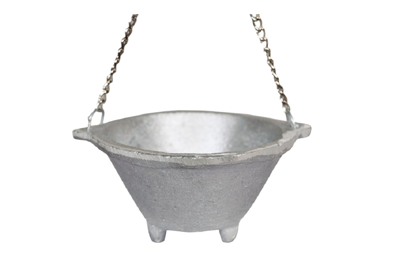 Aluminum Hanging Cauldron