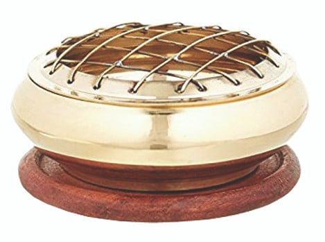 3" Brass Charcoal Burner