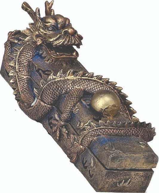 Chinese Dragon Incense Coffin Box