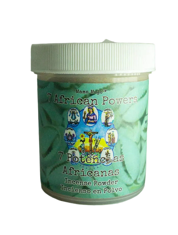 7 African Powers Incense Powder Jar