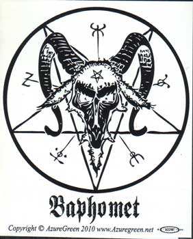 Baphomet Bumper Sticker
