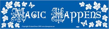 "Magic Happens" Bumper Sticker