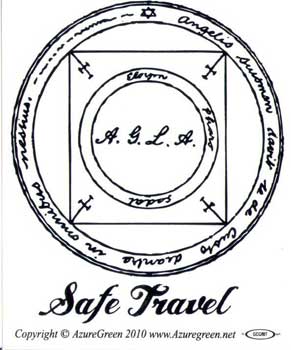 "Safe Travel" Bumper Sticker