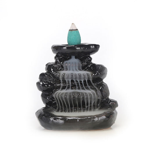 Emerald Falls Ceramic Backflow Burner - 31580