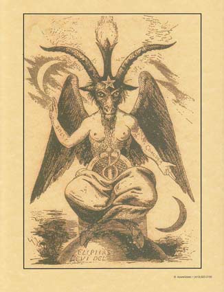 Baphomet Poster 8 1/2" x 11"