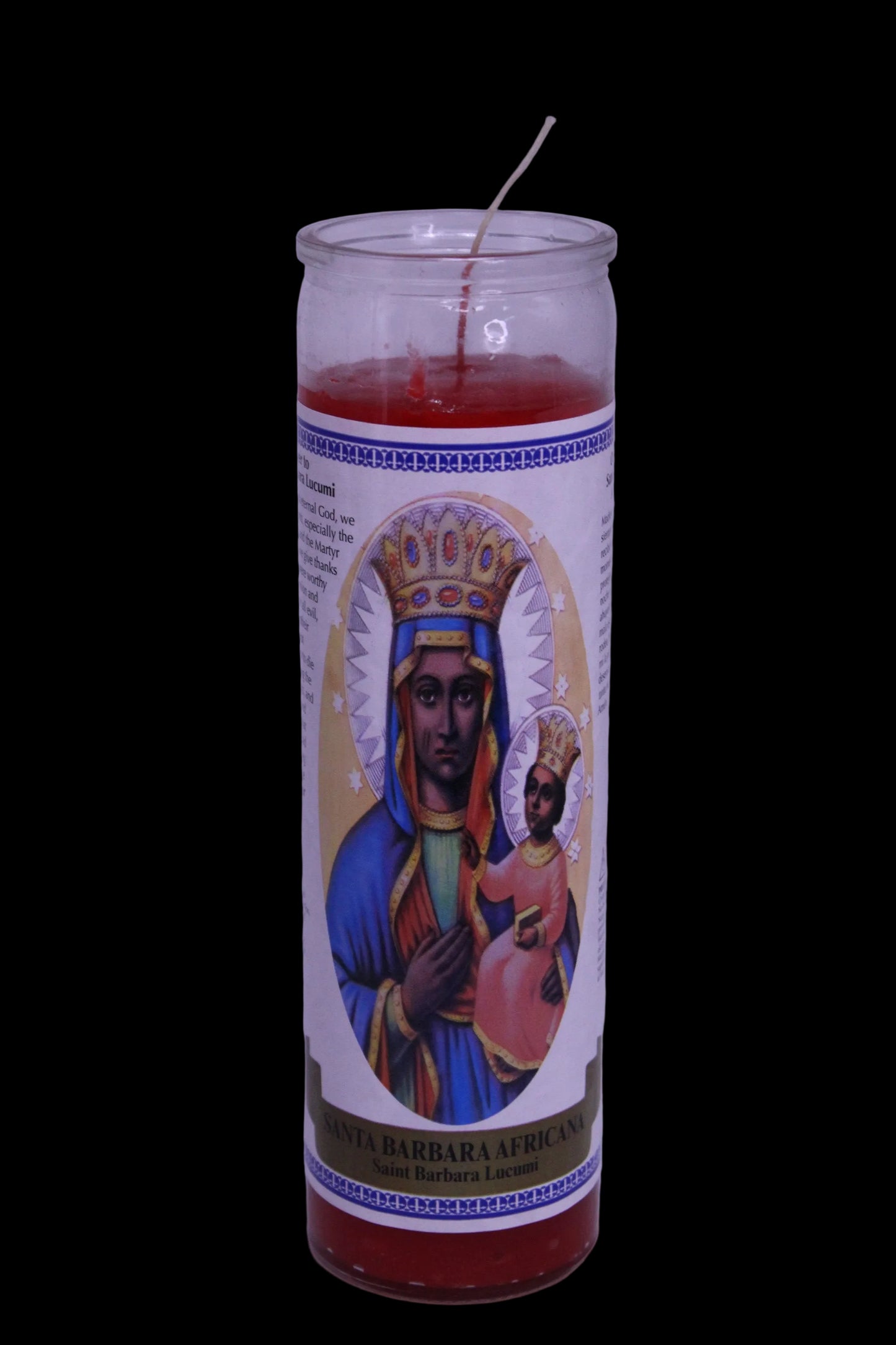 Barbara Africana 5-7 day candle U/D