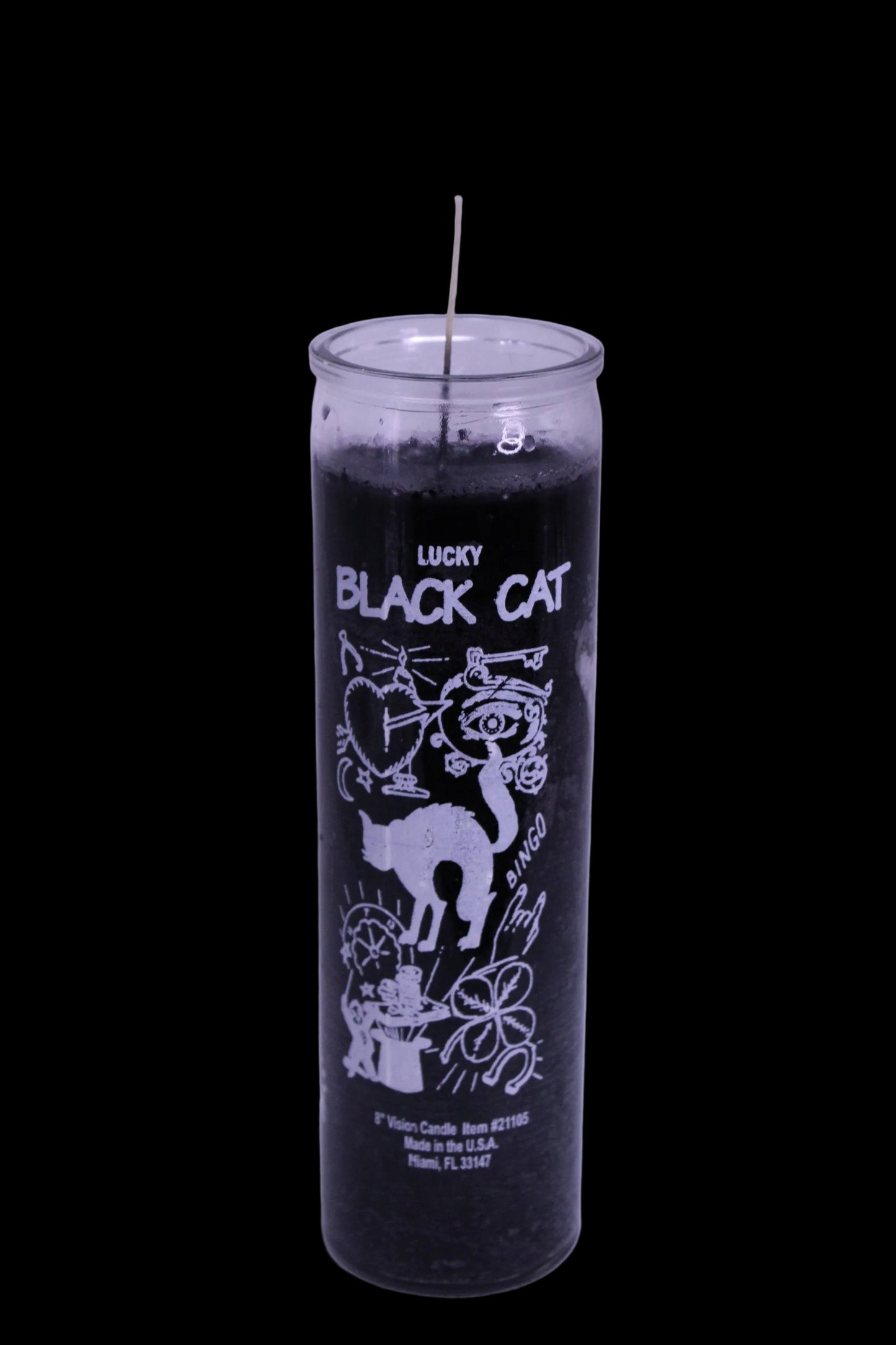 Black Cat 5-7 day candle U/D