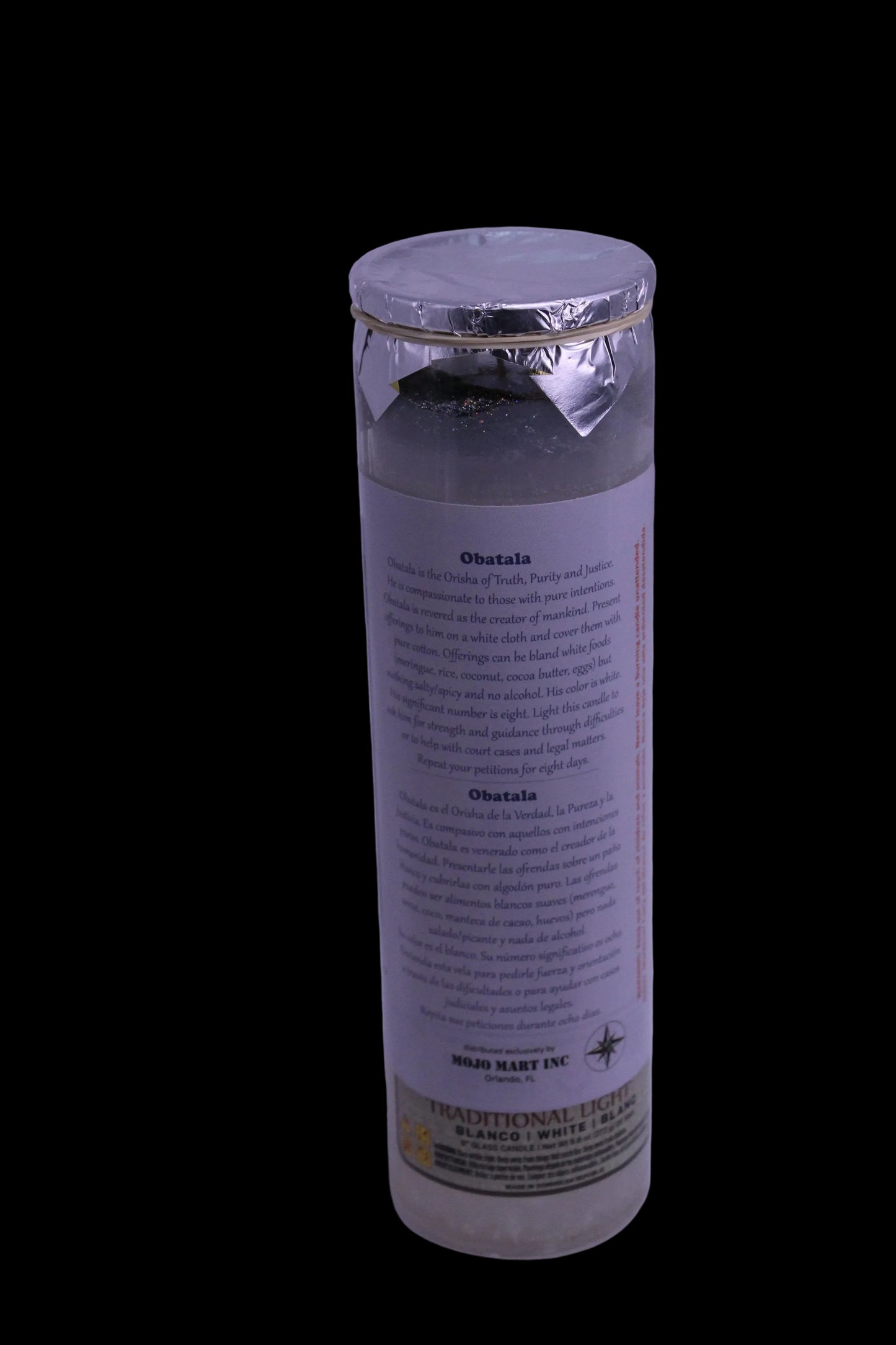 Obatala 5-7 day candle
