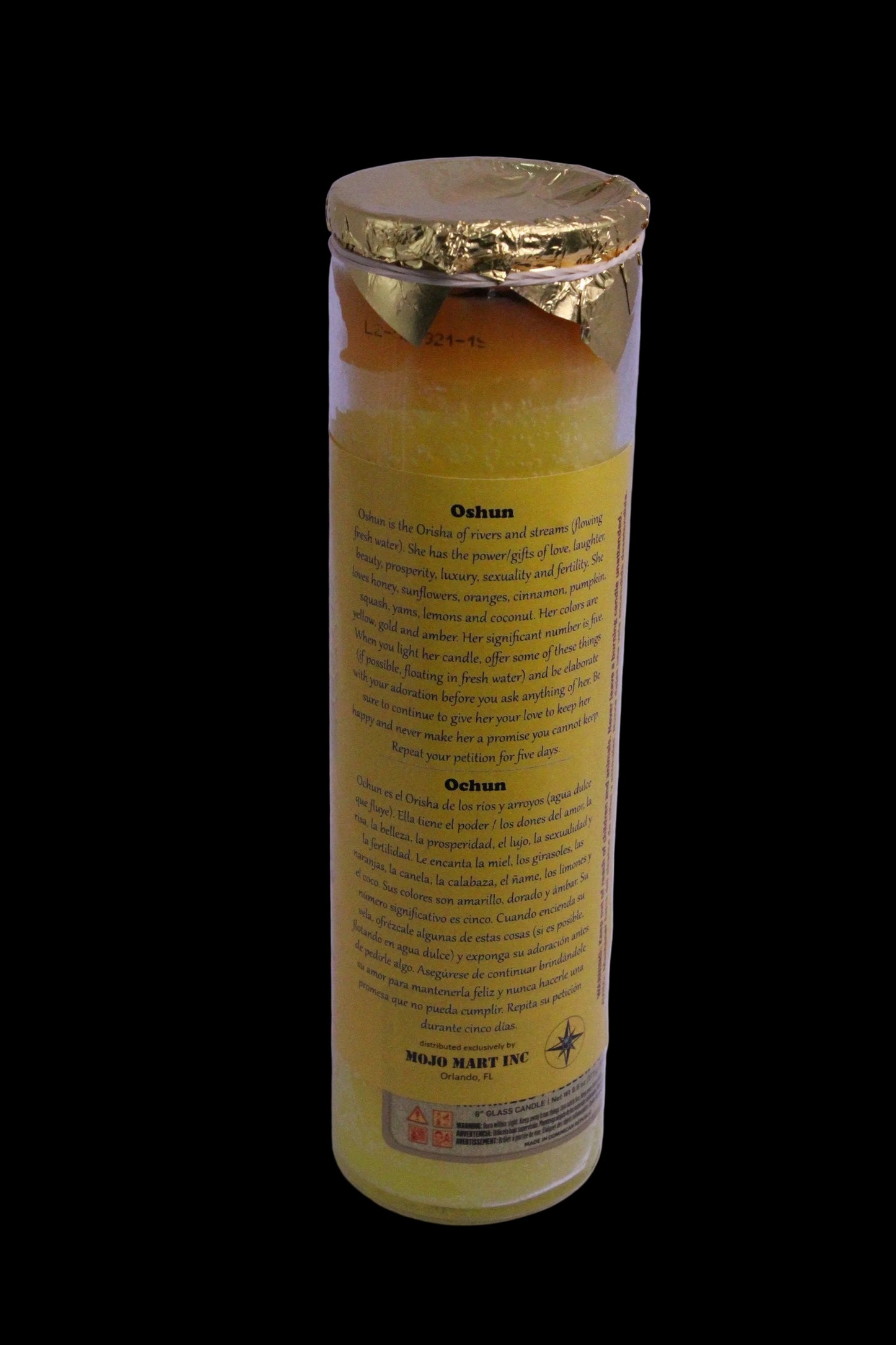 Oshun 5-7 day candle