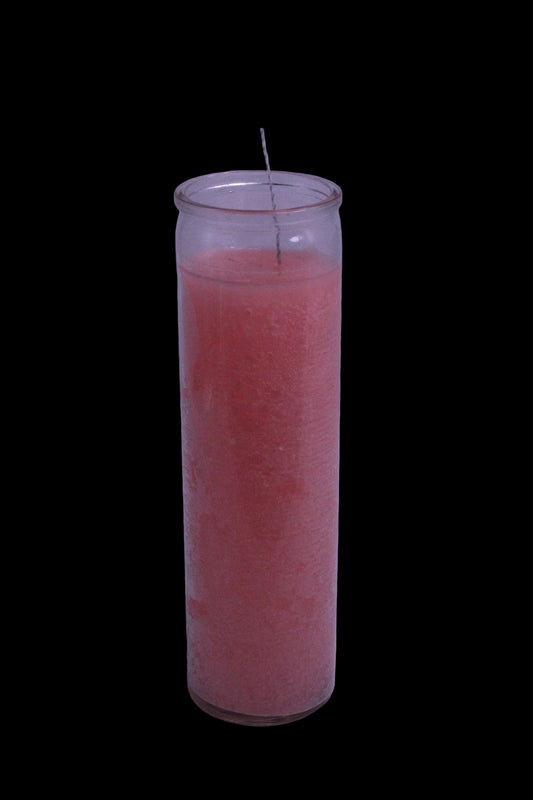 Solid Pink 5-7 day candle