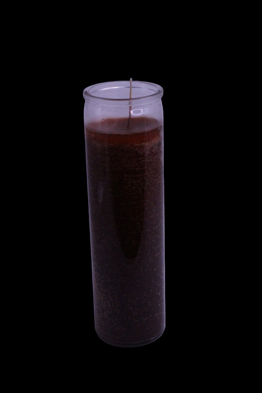 Solid Brown 5-7 day candle