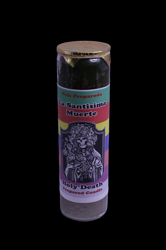 Santa Muerte 7 Color 5-7 day candle