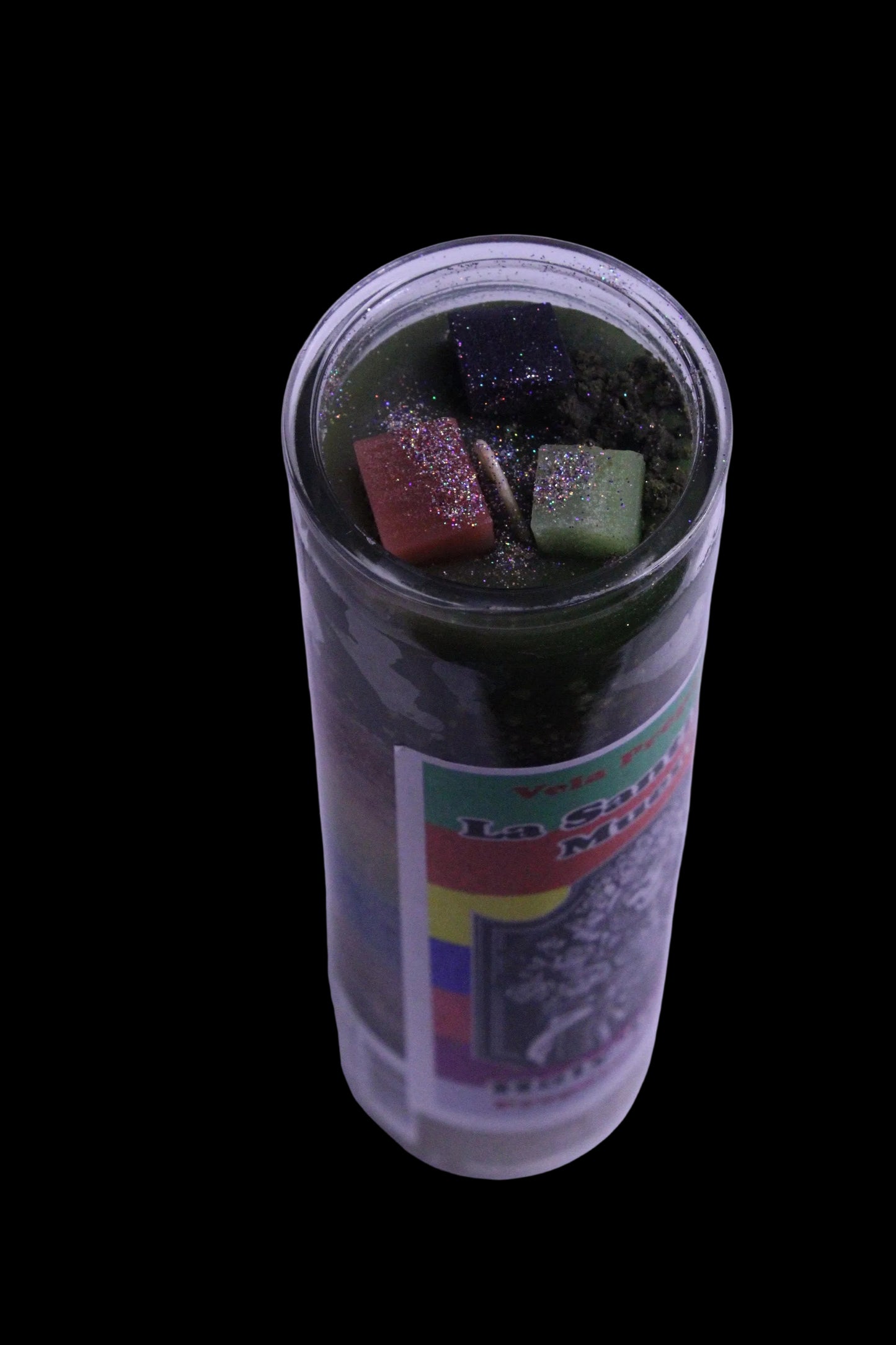 Santa Muerte 7 Color 5-7 day candle