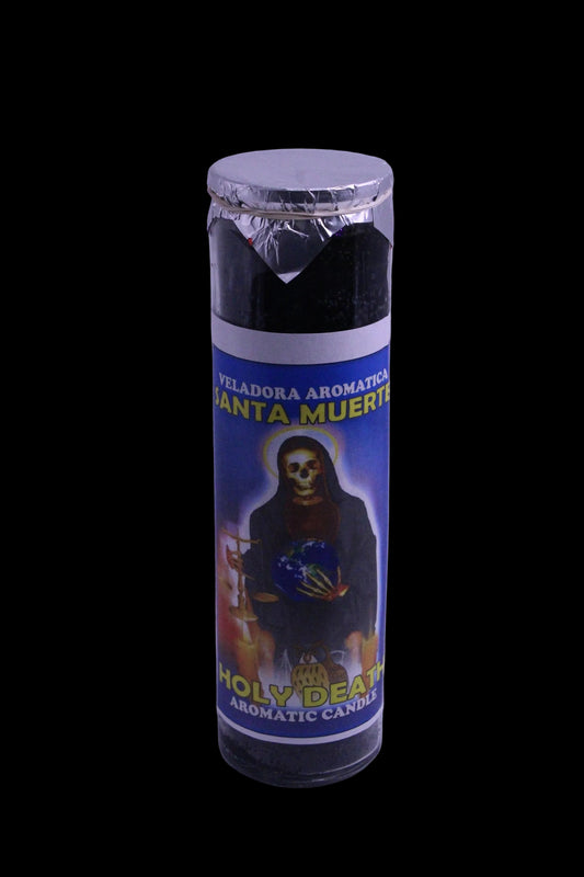 Santa Muerte Black 5-7 day candle