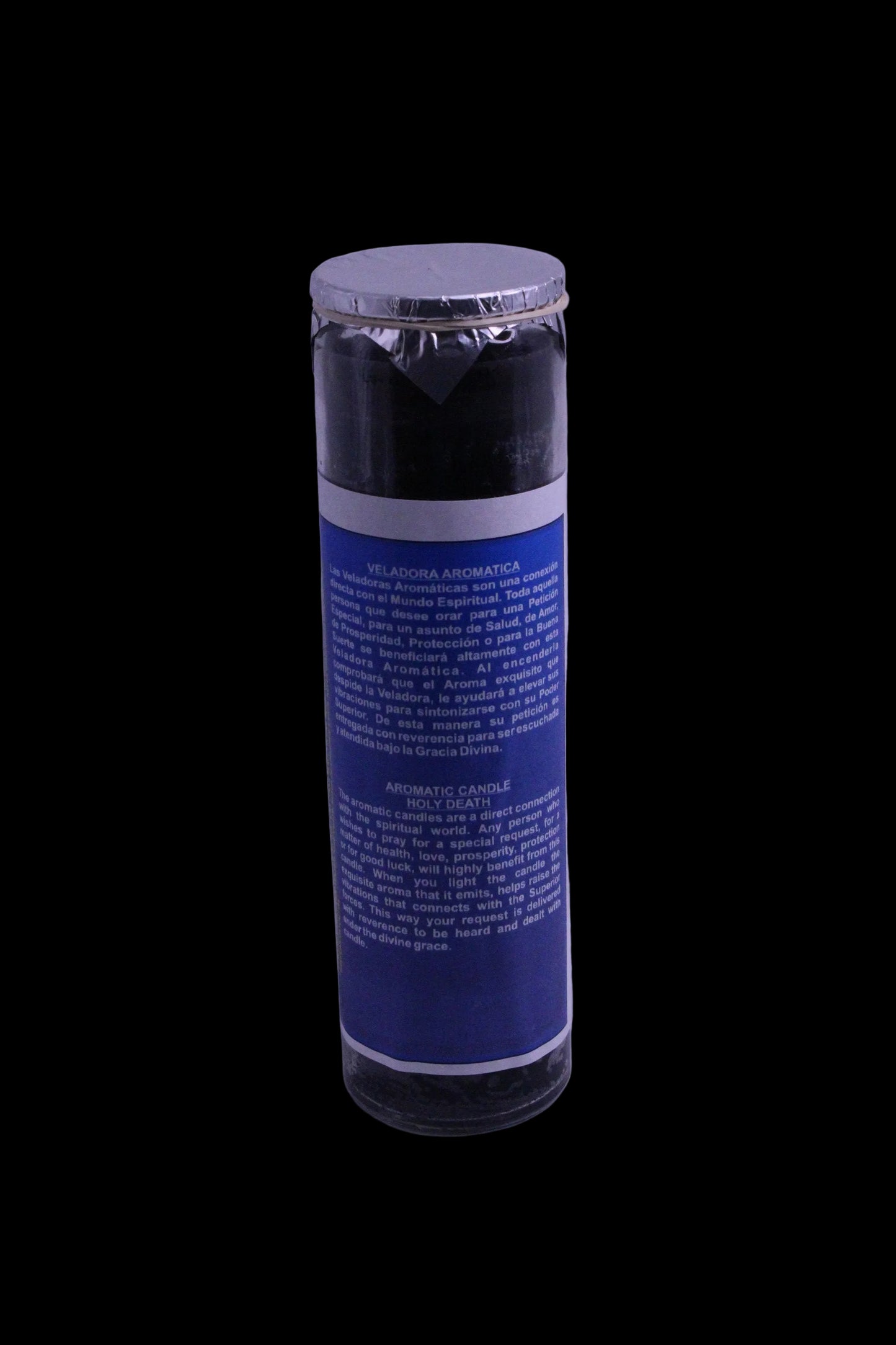 Santa Muerte Black 5-7 day candle