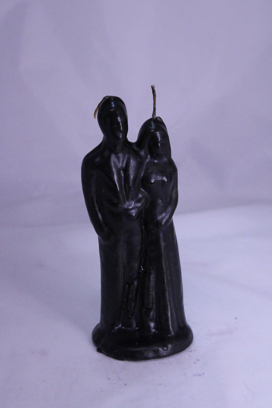 Marriage Figure Candle Black