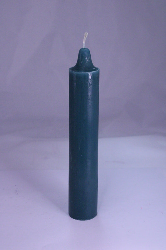 Green Jumbo Taper Candle