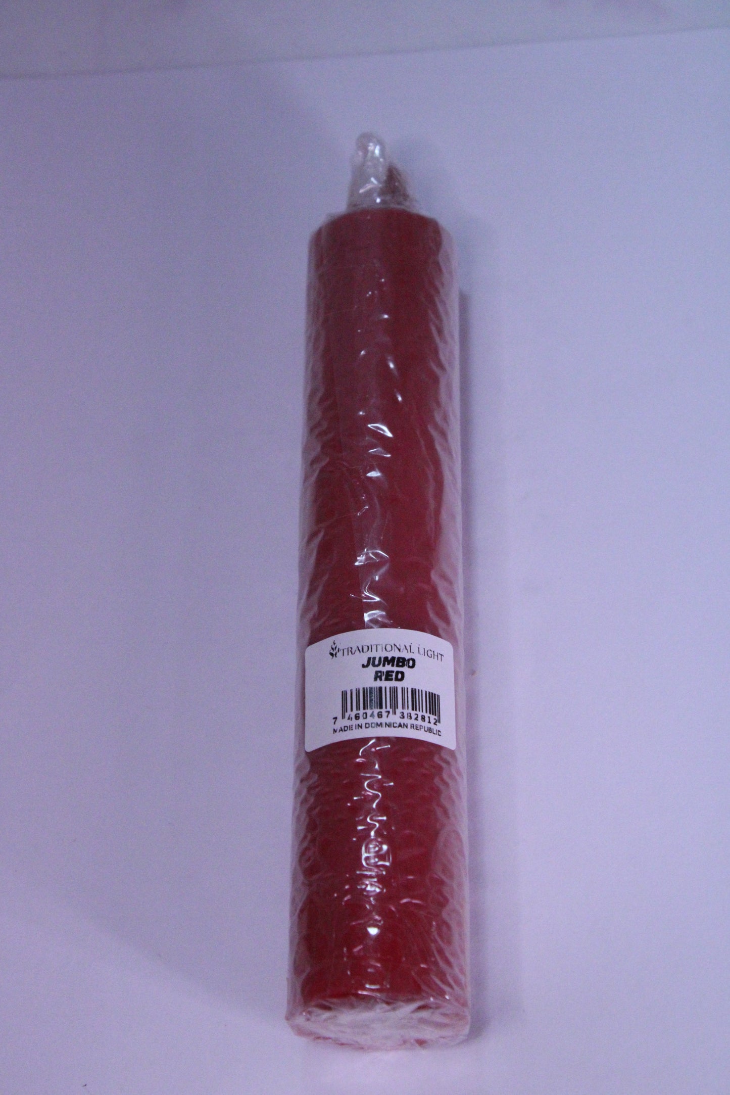 Red Jumbo Taper Candle