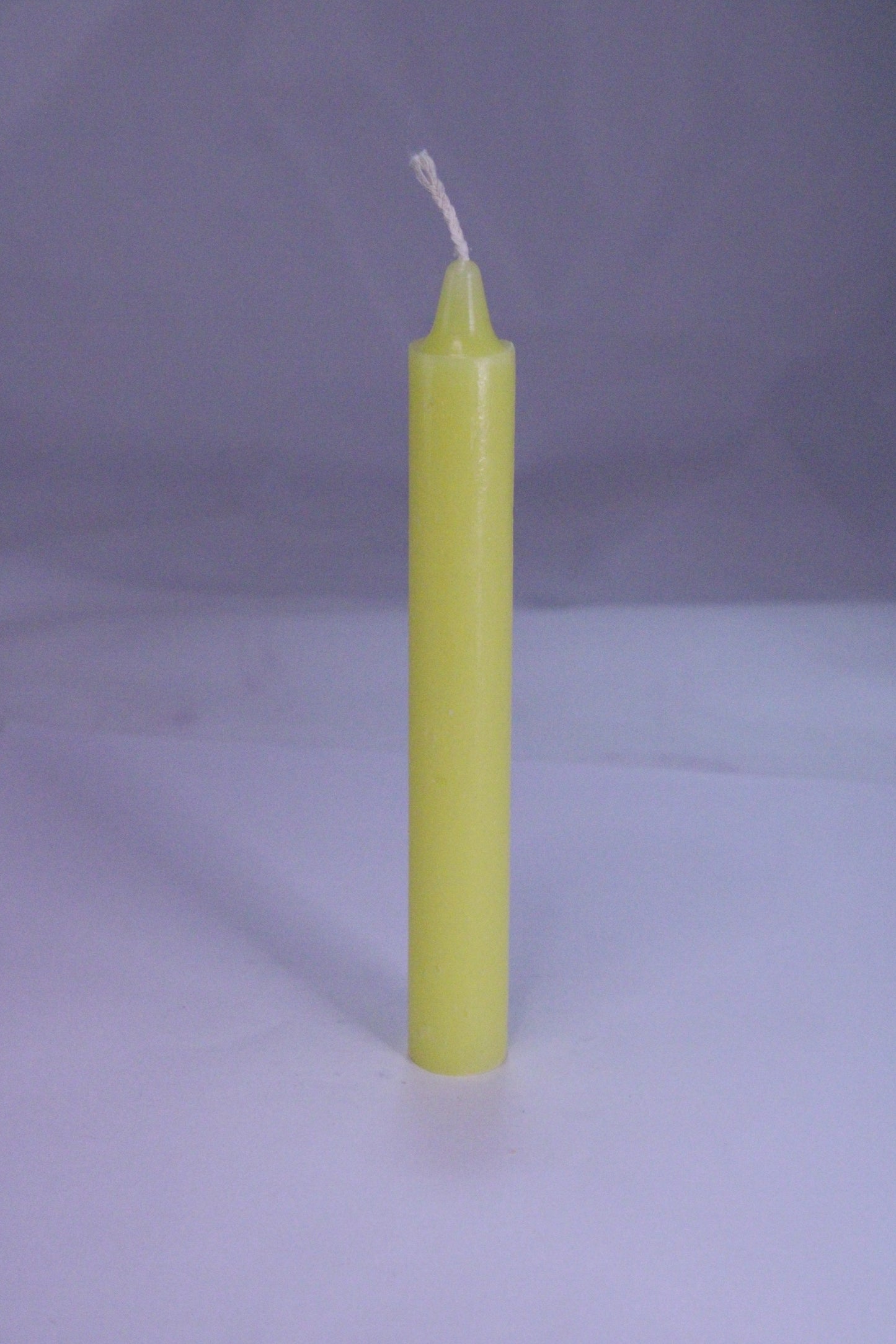 Yellow 6 Inch Taper Candle