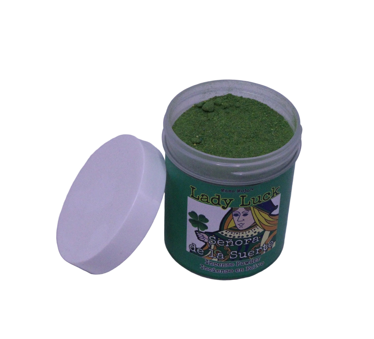 Lady Luck Incense Powder Jar