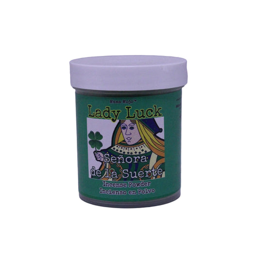 Lady Luck Incense Powder Jar