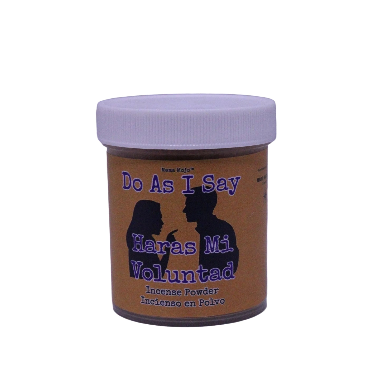 Do As I Say Incense Powder Jar