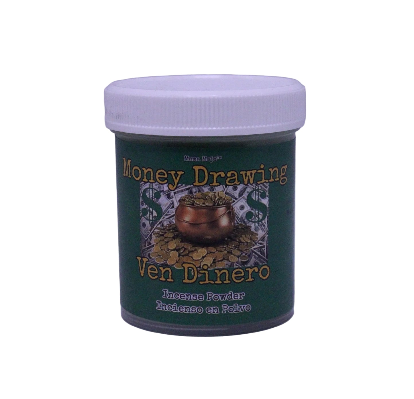 Money Drawing Incense Powder Jar