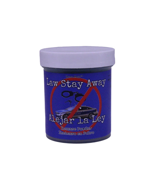 Law Stay Away Incense Powder Jar
